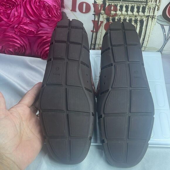 (M) Swims Penny Loafers for men, size 8.5 in wine red - Picture 7 of 9